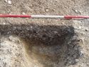 Thumbnail of Area A, SW facing section of pits [3205] & [3208], 2M scale, view from SW