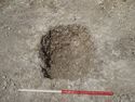 Thumbnail of Area A, post-ex view of grave [3132], 1M scale, view from E