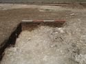 Thumbnail of Area A, SE facing section of pits [3243] & [3246], 2M scale, view from SE