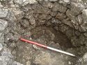 Thumbnail of Area A, oblique E facing section of well 3254, 1M scale, view from E