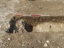 Thumbnail of Area A, SE end, NE facing section of ditches, 2M scale, view from NE