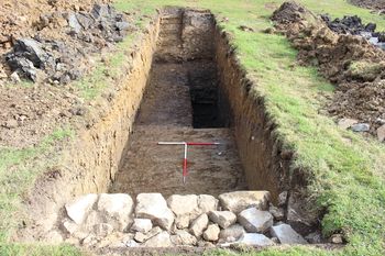 cotswold2-342305: Images and GIS Data from an Archaeological Evaluation at Cowfield Farm, The Courtyard, Tewkesbury 2018. Copyright:  Cotswold Archaeology