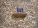 Thumbnail of View to SW on record sheet, view to NW on board, S.2 pit [9] 1x1m scale