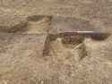 Thumbnail of View to N, S.25, Pits 199 1x1m scale - PXA Report Plate 11
