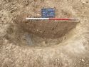 Thumbnail of View to W, S.50 pit [171] 1x1m scale