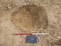 Thumbnail of View to E, pit [62] 100% excavated 1x1m scale