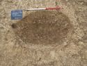 Thumbnail of View to S, Post-excavation shot, Pit [8], 1x1m scale