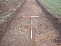 Thumbnail of North-east facing shot of north trench (1m and 2m scales)