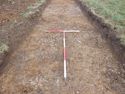 Thumbnail of North-east facing shot of north trench (1m and 2m scales)