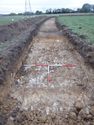 Thumbnail of North-west facing shot of trench C30070 (1m and 2m scales)