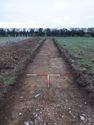 Thumbnail of North-west facing shot of trench C30070 (1m and 2m scales)