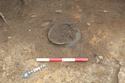 Thumbnail of Pottery RA. 47 in pit 2709 looking SE