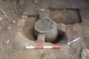 Thumbnail of Pottery RA. 47 in pit 2709 looking NE