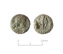 Thumbnail of Copper alloy coin: nummus AE3. Valentinian; Rev. Secvritas Reip. (victory with wreath). MM: PCON (Arles) (RA 8)