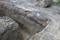 Thumbnail of The stratigraphic sequence recorded in Trench 13 looking SW