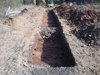 Image from Digital Archive from Trial Trench Evaluation at 6 West End, Long Whatton, Leicestershire, March 2022