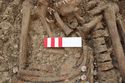 Thumbnail of Photo 12434 Skeleton 606566 Iron penannular brooch near mandible