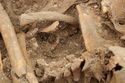 Thumbnail of Photo 13355 Skeleton 605735 glass beads and Iron fragment no scale