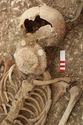 Thumbnail of Photo 18017 Skeleton 607408 shield boss, detail oblique