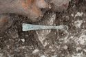 Thumbnail of Photo 22469 Skeleton 605358 Copper tweezers no scale detail