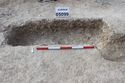 Thumbnail of Photo 3153 S facing post-excavated of grave [605099].