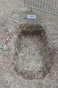 Thumbnail of Photo 3235 NE facing post-ex of grave [605200].