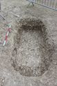Thumbnail of Photo 3236 NE facing post-ex of grave [605200] no board.
