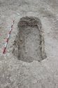 Thumbnail of Photo 3238 NE facing post-ex of grave [605164] no board.