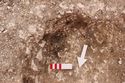 Thumbnail of Photo 3331 Possible post in end of grave [605341] no board.