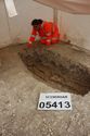 Thumbnail of Photo 4438 Working shots with conservator grave 605413