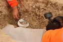 Thumbnail of Photo 4444 Working shots with conservator grave 605413