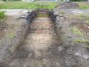 Thumbnail of Trench shot of trench 282, NE direction, 2x1m scale