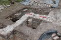 Thumbnail of Trench 3 overview, view NE, 2m scale