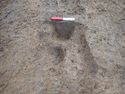 Thumbnail of PB120525 detail of postholes [210199] and [210201] no board