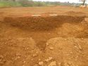 Thumbnail of Ditch [1063], east facing section of ditch, facing West. From archaeological recording and construction integrated recording at Thorpe Mandeville, Northamptonshire, England.