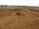 Thumbnail of Ditch [1072], working shot. Working shot, facing North. From archaeological recording and construction integrated recording at Thorpe Mandeville, Northamptonshire, England.