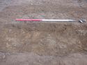 Thumbnail of Ditch [2025], south facing section of ditch, facing North. From archaeological recording and construction integrated recording at Thorpe Mandeville, Northamptonshire, England.