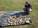 Thumbnail of Test-pit 2115, clasts