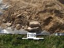 Thumbnail of Test-pit 2119, clasts + bracken roots