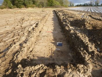 archaeol6-308972: Digital Archive from an Archaeological Evaluation East of Aldeburgh Road, Aldringham, Suffolk, January 2018. Copyright:  Archaeology South-East