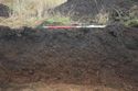 Thumbnail of A photograph showing the west facing representative section of trench 6, facing east, scale 1x1m (1 of 2)