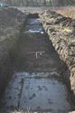 Thumbnail of An overview photograph of trench 9, facing south, scale 2x1m