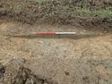 Thumbnail of South-east facing section of Ditch 431-08 and possible gully 431-10