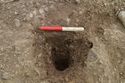 Thumbnail of North facing section of Post Hole 1239-17 