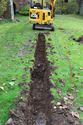 Thumbnail of Working shot of trenches excavation, facing South East