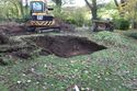 Thumbnail of Excavation of Drainage tank pit, facing Pele Tower
