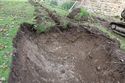 Thumbnail of Pit for drainage tank at SE facing section