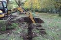 Thumbnail of Working shot of excavation of drainage tank pit
