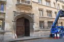 Thumbnail of View to east. Turl Street entrance with Porters' Lodge on right. Plate 1.