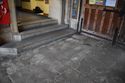 Thumbnail of View to south. Porters' Lodge steps from Turl Street Gatehouse. Location of watching brief.